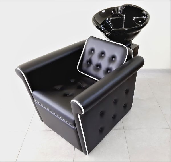 Мойка парикмахерская Mebel Studio  Art Deco Extra Black черная