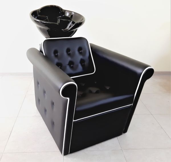 Мойка парикмахерская Mebel Studio  Art Deco Extra Black черная