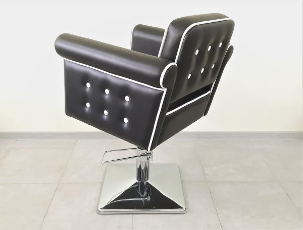 Парикмахерское кресло Art Deco гидравлика квадрат.