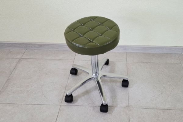 Стілець майстра без спинки Olive aluminum