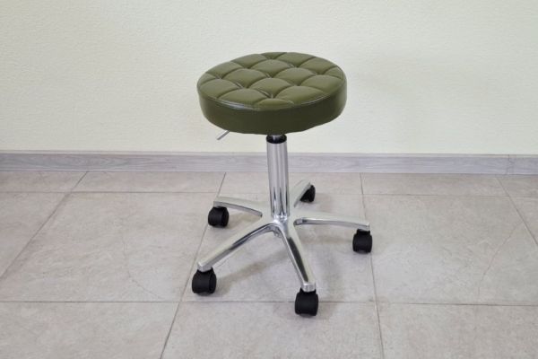 Стілець майстра без спинки Olive aluminum