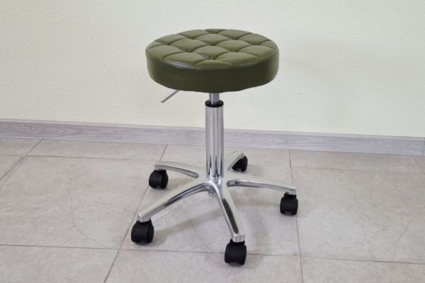 Стілець майстра без спинки Olive aluminum