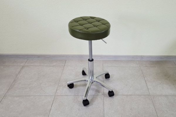 Стілець майстра без спинки Olive aluminum