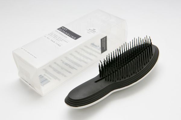 Професійний гребінець для волосся Tangle Teezer Pearl (перламутровий) з ручкою.