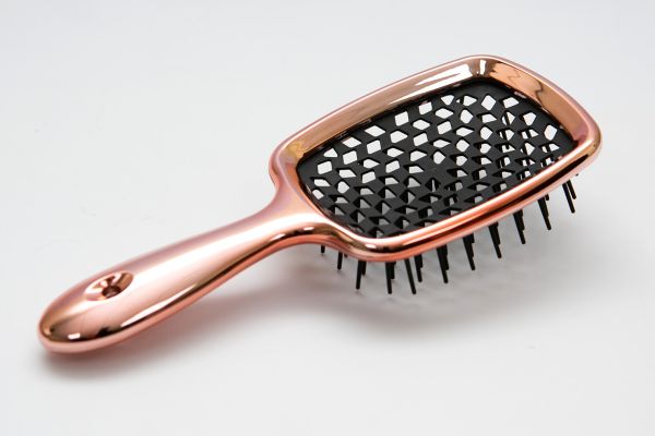 Щітка для волосся Superbrush Plus HolloW Comb Еліт бронзовий глянець з чорним.