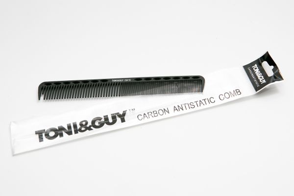 Гребінець перукарський професійний планка TONI&GUY 06416 чорний